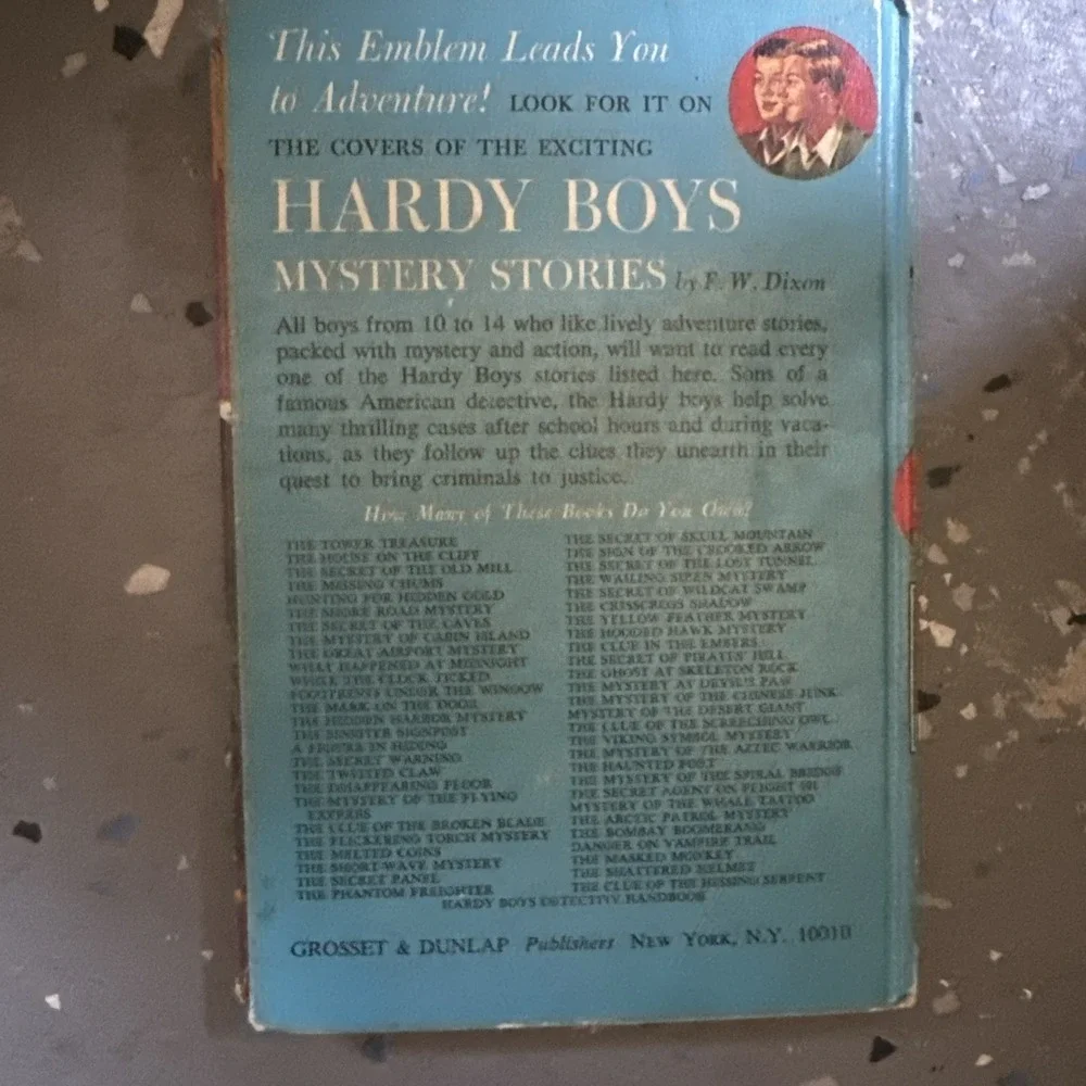 The Secret Panel Hardy Boys F W DIXON 1969 Hardcover‎
